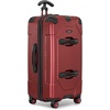 image:imageTravelers Choice Maxporter II Polycarbonate Hardside Trunk with Spinner Wheels Green 28Inch Medium TrunkRed