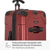 image:imageTravelers Choice Maxporter II Polycarbonate Hardside Trunk with Spinner Wheels Green 28Inch Medium TrunkRed
