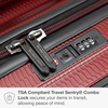image:imageTravelers Choice Maxporter II Polycarbonate Hardside Trunk with Spinner Wheels Green 28Inch Medium TrunkRed