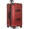 image:imageTravelers Choice Maxporter II Polycarbonate Hardside Trunk with Spinner Wheels Green 28Inch Medium TrunkRed