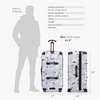 image:imageTravelers Choice Maxporter II Polycarbonate Hardside Trunk with Spinner Wheels Green 28Inch Medium TrunkWhite Camo