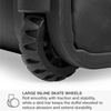 image:imageTravelers Choice Softside Upright Wheeled Duffel BagBlack