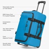 image:imageTravelers Choice Softside Upright Wheeled Duffel BagBlue