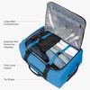 image:imageTravelers Choice Softside Upright Wheeled Duffel BagBlue
