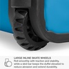 image:imageTravelers Choice Softside Upright Wheeled Duffel BagBlue