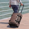 image:imageTravelers Choice Softside Upright Wheeled Duffel BagDark Brown