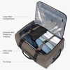 image:imageTravelers Choice Softside Upright Wheeled Duffel BagDark Brown