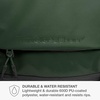 image:imageTravelers Choice Softside Upright Wheeled Duffel BagDark Green