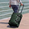 image:imageTravelers Choice Softside Upright Wheeled Duffel BagDark Green