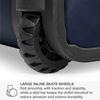 image:imageTravelers Choice Softside Upright Wheeled Duffel BagSmolder Blue