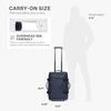 image:imageTravelers Choice Softside Upright Wheeled Duffel BagSmolder Blue