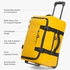 image:imageTravelers Choice Softside Upright Wheeled Duffel BagYellow